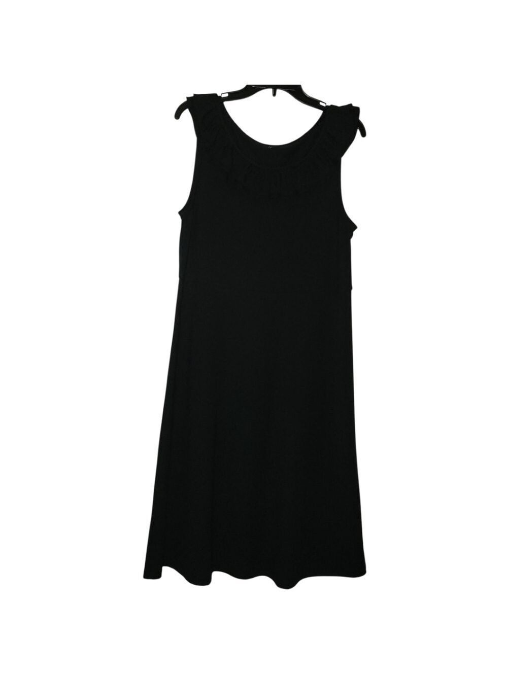 Ann Taylor Factory Black Sleeveless Dress Large